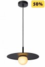 TOPHER - Pendant light - Ø 30 cm - 1xG9 - Black thumbnail