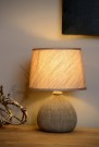 RAMZI Table lamp-Brown-Ø18-1xE14-40W-Cerami. thumbnail