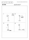 ANTRIM Table lamp-Black-LED Dimm.-2,2W-2700K-4V thumbnail