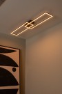 ARIANNE - Flush ceiling light - LED - CCT - 1x23W 2700K/4000K - Black thumbnail