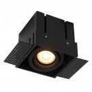 TRIMLESS Recessed spo.-Black-1xGU10-50W-Alumin. thumbnail