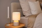 WOOLLY Table lamp-Cream-Ø16-1xE14-40W-Cotton thumbnail