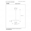 TOPHER - Pendant light - Ø 30 cm - 1xG9 - Black thumbnail