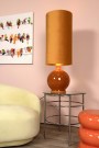 ESTERAD Floor lamp-Ocher .-Ø34-1xE27-60W-Glass thumbnail