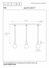 FIX Pendant light-Black-3xE27-60W-Silico. thumbnail