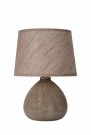 RAMZI Table lamp-Brown-Ø18-1xE14-40W-Cerami. thumbnail