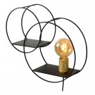 CIRCLE Wall light-Black-1xE27-40W-Metal thumbnail