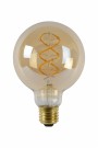 G95 Fil. Bulb-Amber-LED Dimm.-1xE27-4,9W-2200K thumbnail