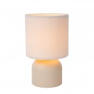 WOOLLY Table lamp-Cream-Ø16-1xE14-40W-Cotton thumbnail