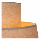 TRIBUTE Pendant light-Cream-Ø60-1xE27-40W-Fabric thumbnail