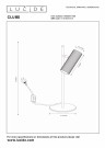 CLUBS Table lamp-Black-1xGU10-40W-Alumin. thumbnail