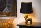 SIR WIN. Table lamp-Gold-1xE14-25W-Porcel. thumbnail