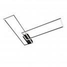 ARIANNE - Flush ceiling light - LED - CCT - 1x23W 2700K/4000K - Black thumbnail