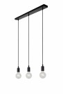 FIX Pendant light-Black-3xE27-60W-Silico. thumbnail