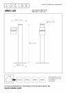 ARNE-LED Bollard ligh. Outd.-Satin .-Ø6,3-LED thumbnail