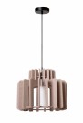 ROLLO Pendant light-Taupe-1xE27-40W-Felt thumbnail