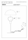 SIEMON Table lamp-Black-Ø25-1xE14-25W-Steel thumbnail