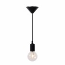 FIX Pendant light-Black-Ø10-1xE27-60W-Pvc thumbnail