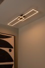 ARIANNE - Flush ceiling light - LED - CCT - 1x23W 2700K/4000K - Black thumbnail