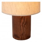 TACHINA Table lamp-Natura.-1xE14-15W-Linen thumbnail