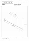 SIGMA Pendant light-Black-LED Dimm.-30W-2700K thumbnail