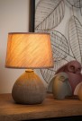 RAMZI Table lamp-Brown-Ø18-1xE14-40W-Cerami. thumbnail