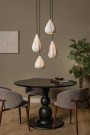 CINZIA Pendant light-White-Ø55,5-4xE27-40W-Porcel. thumbnail