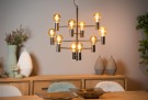 LEANNE Pendant light-Black-Ø65-10xE27-40W-Metal thumbnail
