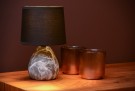 MARMO Table lamp-Black-Ø16-1xE14-40W-Cerami. thumbnail