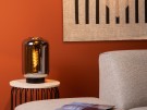 JOANET Table lamp-Smoke .-Ø22-1xE27-40W-Glass thumbnail