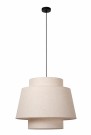 TRIBUTE Pendant light-Cream-Ø60-1xE27-40W-Fabric thumbnail