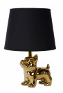 SIR WIN. Table lamp-Gold-1xE14-25W-Porcel. thumbnail
