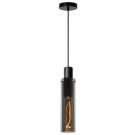 ORLANDO Pendant light-Smoke .-Ø10-1xE27-40W-Glass thumbnail