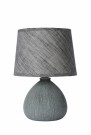 RAMZI Table lamp-Grey-Ø18-1xE14-40W-Cerami. thumbnail