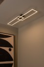 ARIANNE - Flush ceiling light - LED - CCT - 1x23W 2700K/4000K - Black thumbnail