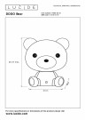 DODO BEA. Table lamp Child-White-LED Dimm.-3W thumbnail