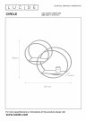 CIRCLE Wall light-Black-1xE27-40W-Metal thumbnail