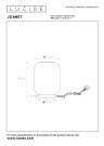 JOANET Table lamp-Smoke .-Ø22-1xE27-40W-Glass thumbnail