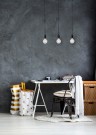 FIX Pendant light-Black-3xE27-60W-Silico. thumbnail