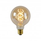 G95 Fil. Bulb-Amber-LED Dimm.-1xE27-4,9W-2200K thumbnail