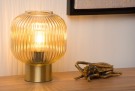 MALOTO Table lamp-Amber-Ø20-1xE27-40W-Glass thumbnail