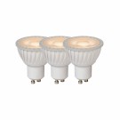 MR16 Led bulb-Set of 3-White-LED Dimm.-3xGU10-5W thumbnail