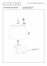 SIR WIN. Table lamp-Gold-1xE14-25W-Porcel. thumbnail