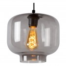 MEDINE Pendant light-Smoke .-Ø25-1xE27-40W-Glass thumbnail