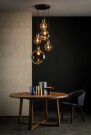 JULIUS Pendant light-Smoke .-5xE27-25W-Glass thumbnail