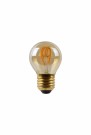 G45 Fil. Bulb-Amber-LED Dimm.-1xE27-3W-2200K thumbnail