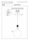 JOVA Pendant light-Black-Ø10-1xE27-60W-Metal thumbnail