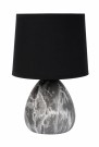 MARMO Table lamp-Black-Ø16-1xE14-40W-Cerami. thumbnail