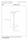 FIX Pendant light-Black-Ø10-1xE27-60W-Pvc thumbnail
