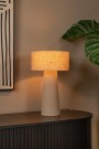 LEEROY Table lamp-Taupe-Ø30-1xE27-240W-Linen thumbnail